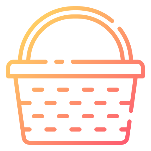 Basket Good Ware Gradient icon