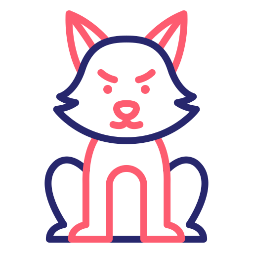 Черный кот Generic Outline Color иконка