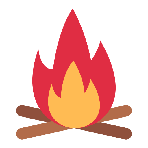 lagerfeuer Good Ware Flat icon