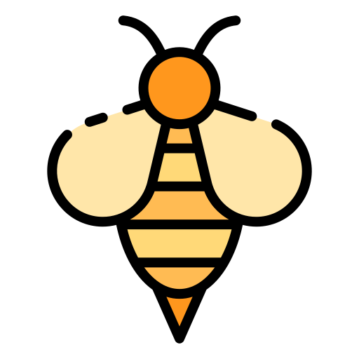 pszczoła Good Ware Lineal Color ikona