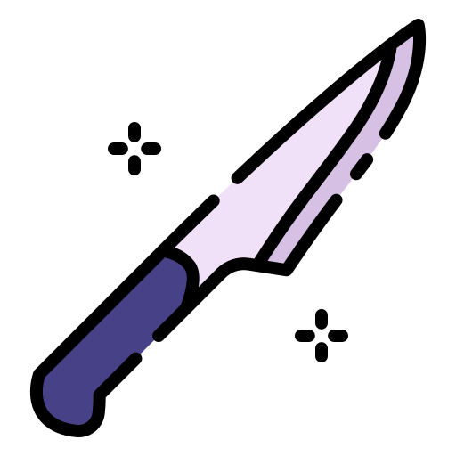 Knife Good Ware Lineal Color icon