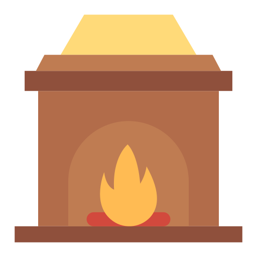 暖炉 Good Ware Flat icon