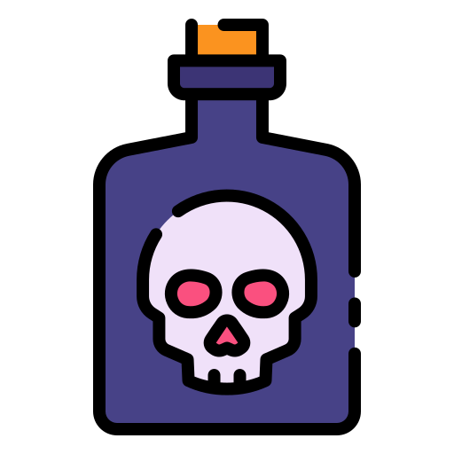 Poison Good Ware Lineal Color icon