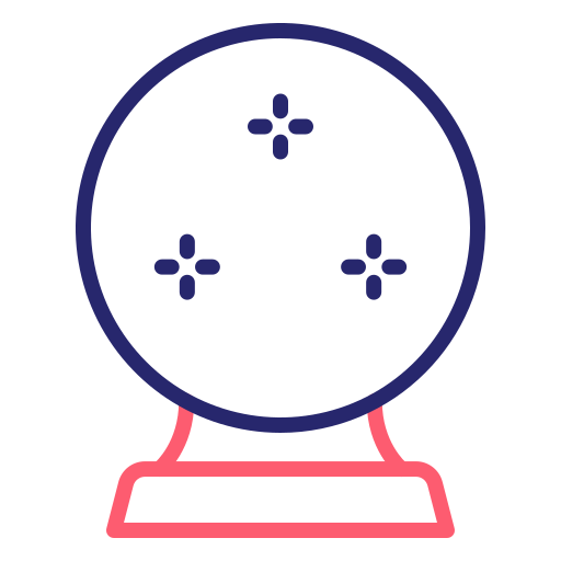 Magic ball Generic Outline Color icon