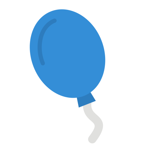 ballons Good Ware Flat icon