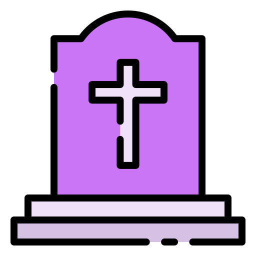 Tombstone Good Ware Lineal Color icon