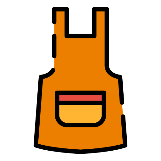 Apron Good Ware Lineal Color icon