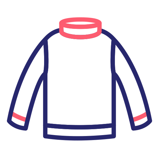 스웨터 Generic Outline Color icon