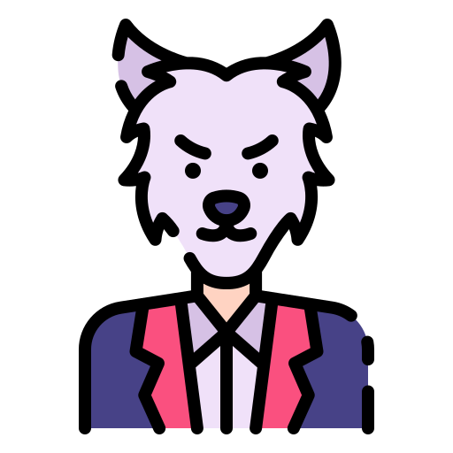Werewolf Good Ware Lineal Color icon