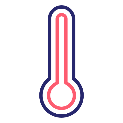 Температура Generic Outline Color иконка