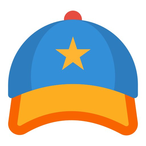 Baseball cap Good Ware Flat icon