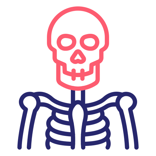 squelette Generic Outline Color Icône