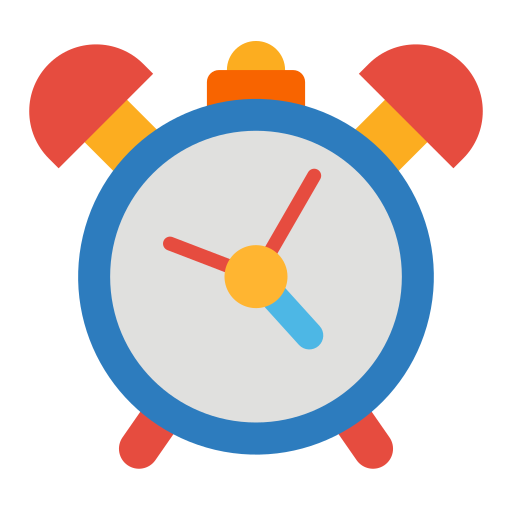 Alarm clock Good Ware Flat icon
