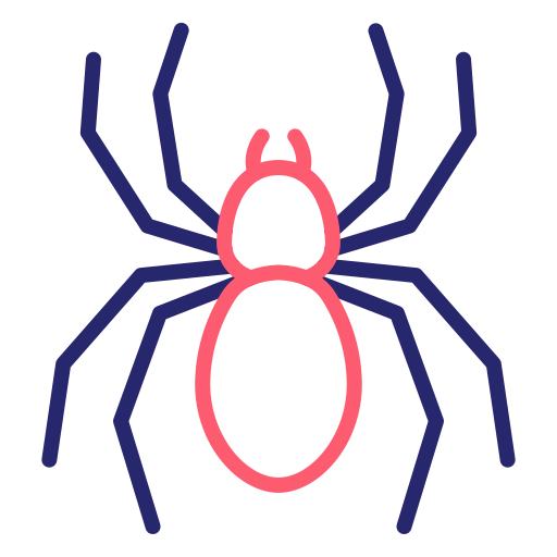 クモ Generic Outline Color icon