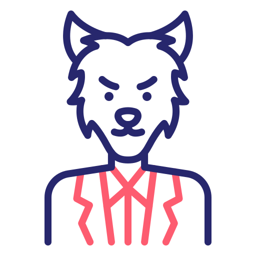 Werewolf Generic Outline Color icon