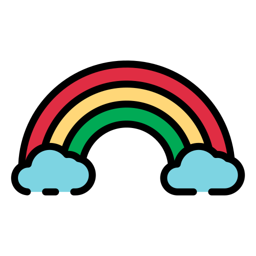 arcobaleno Good Ware Lineal Color icona