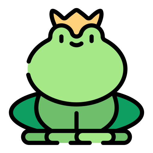 Frog Good Ware Lineal Color icon
