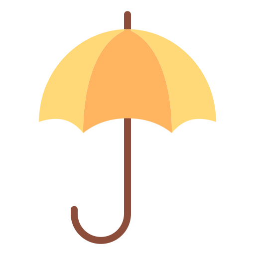 parasol Good Ware Flat ikona