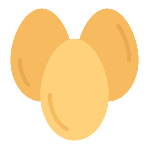 huevos Good Ware Flat icono