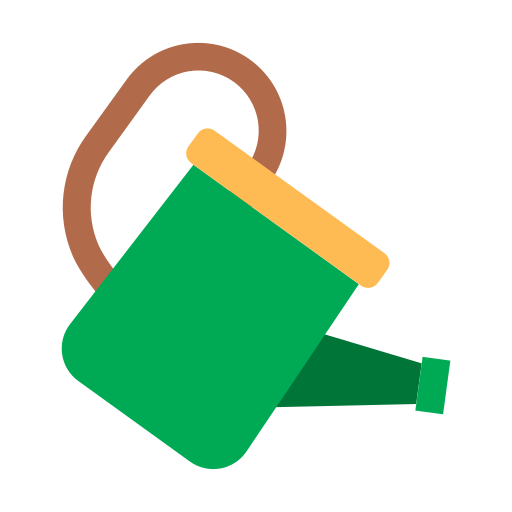 Watering can Good Ware Flat icon