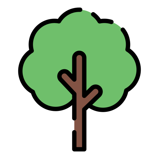 Tree Good Ware Lineal Color icon