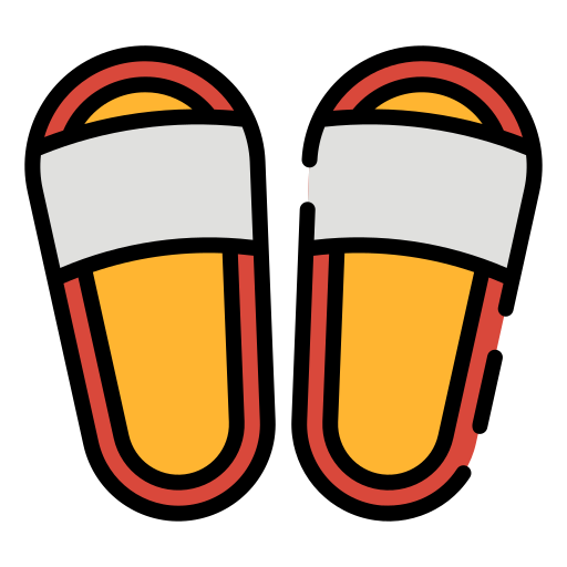 Slippers Good Ware Lineal Color icon