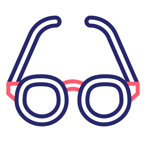lesebrille Generic Outline Color icon