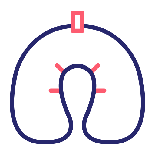 Neck pillow Generic Outline Color icon