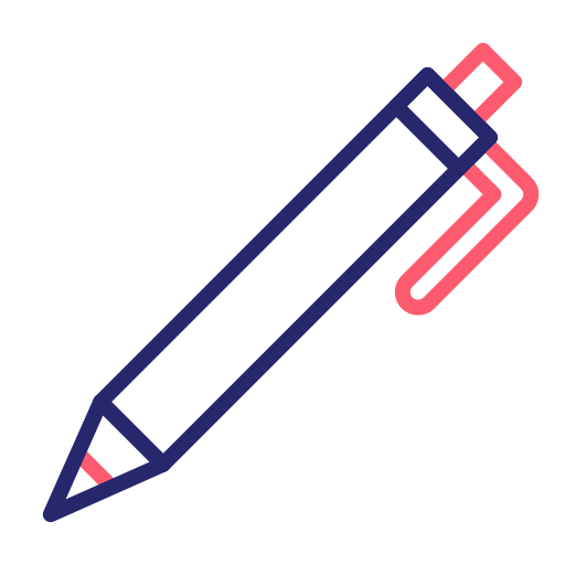 펜 Generic Outline Color icon