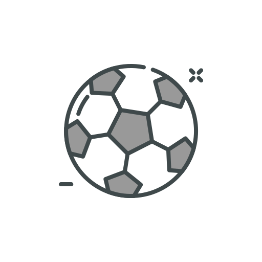 fútbol Generic Outline Color icono