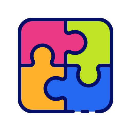 Puzzle piece Good Ware Lineal Color icon