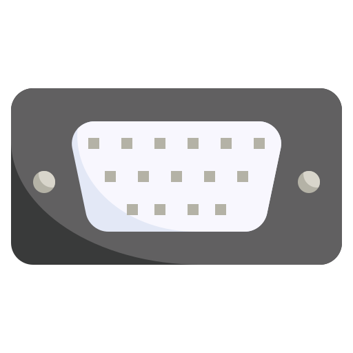vga-kabel Surang Flat icon