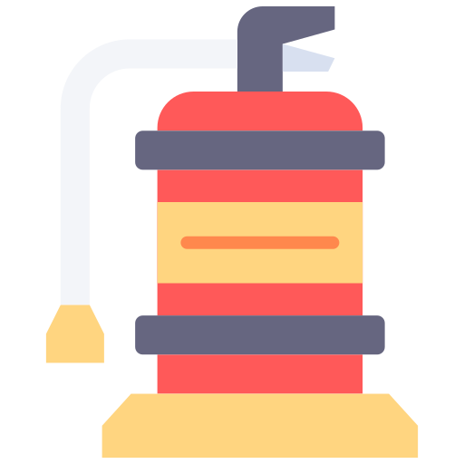 extintor de incendios Good Ware Flat icono