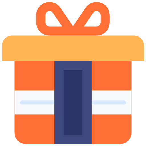 Gift box Good Ware Flat icon