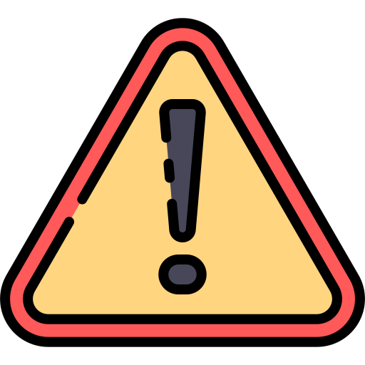 Caution sign Good Ware Lineal Color icon