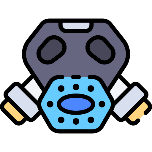 Gas mask Good Ware Lineal Color icon