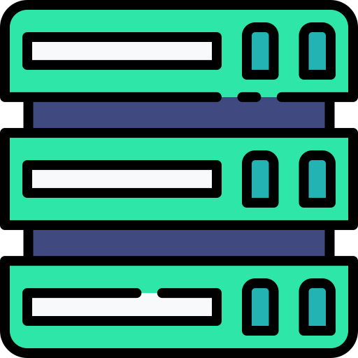 Server Good Ware Lineal Color icon