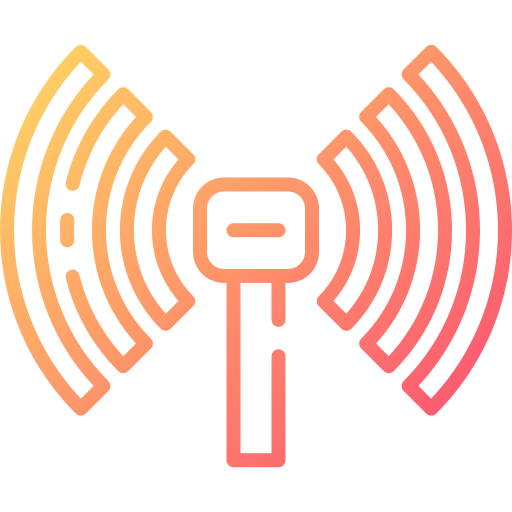 antena de radio Good Ware Gradient icono
