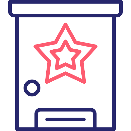 バックステージ Generic Outline Color icon