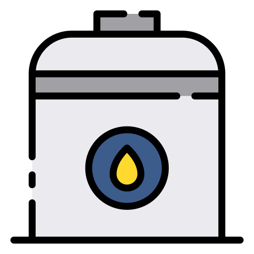 tanque de almacenamiento Good Ware Lineal Color icono