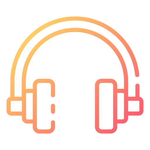 Headphone Good Ware Gradient icon