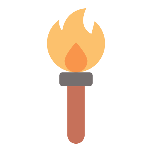 Fire Good Ware Flat icon