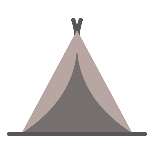 Tent Good Ware Flat icon
