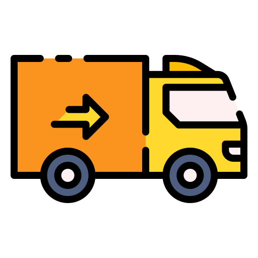 ciężarówka dostawcza Good Ware Lineal Color ikona