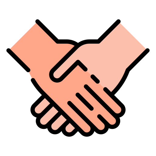 Partnership handshake Good Ware Lineal Color icon