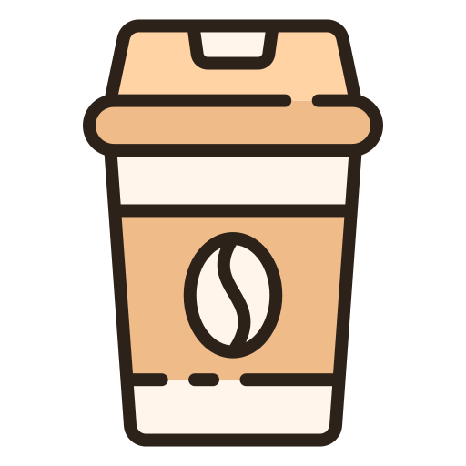 커피 Good Ware Lineal Color icon