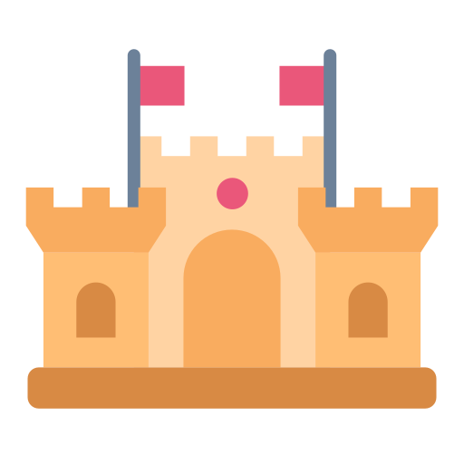 castillo inflable Good Ware Flat icono