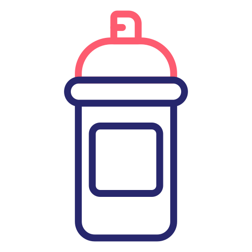 Spray can Generic Outline Color icon