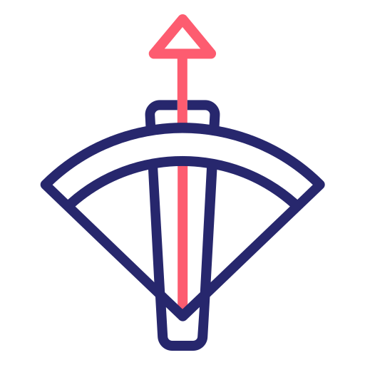 석궁 Generic Outline Color icon