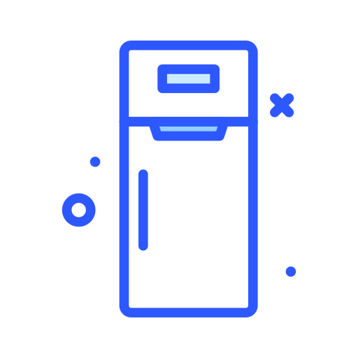 Холодильник Darius Dan Blue иконка